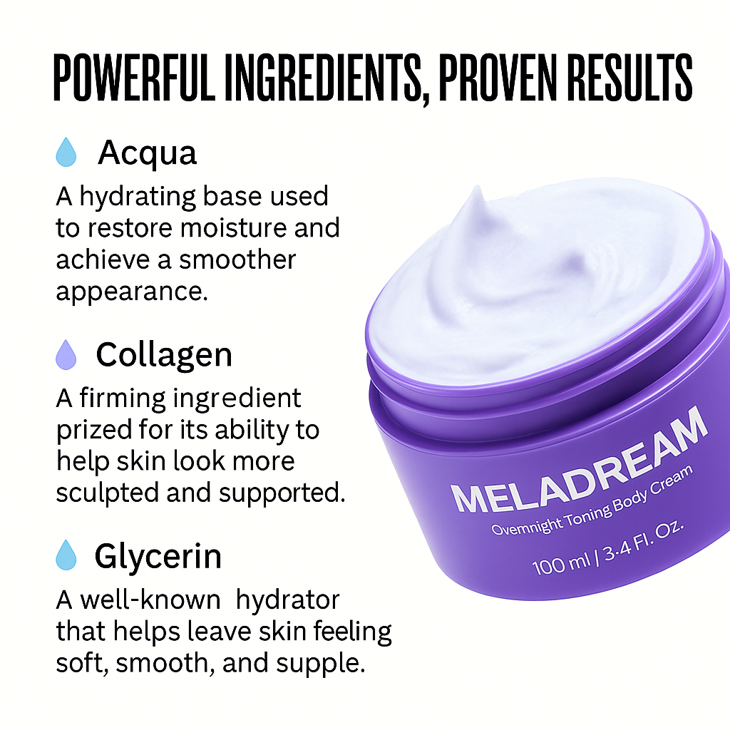 MelaDream™ Overnight Toning & Firming Cream