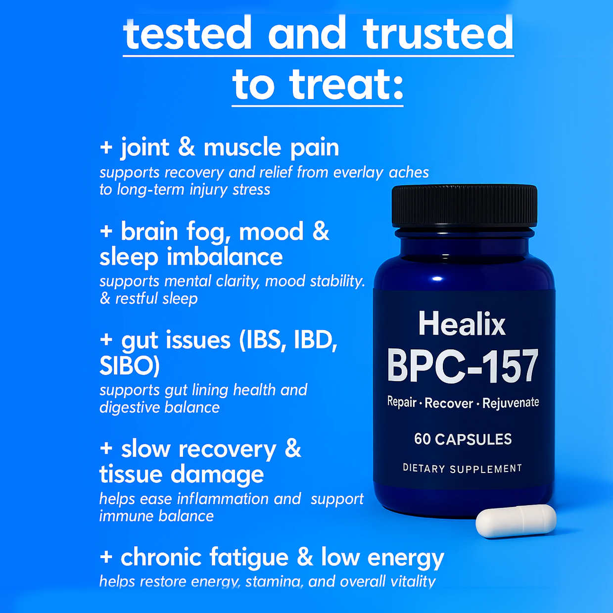 Healix BPC-157 for Rapid Repair & Recovery™