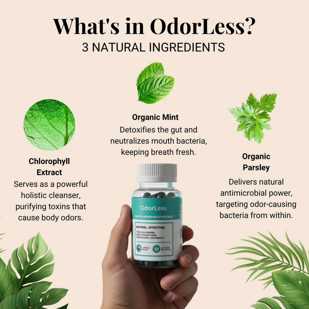 OdorLess™ - Total Body Deodorizer