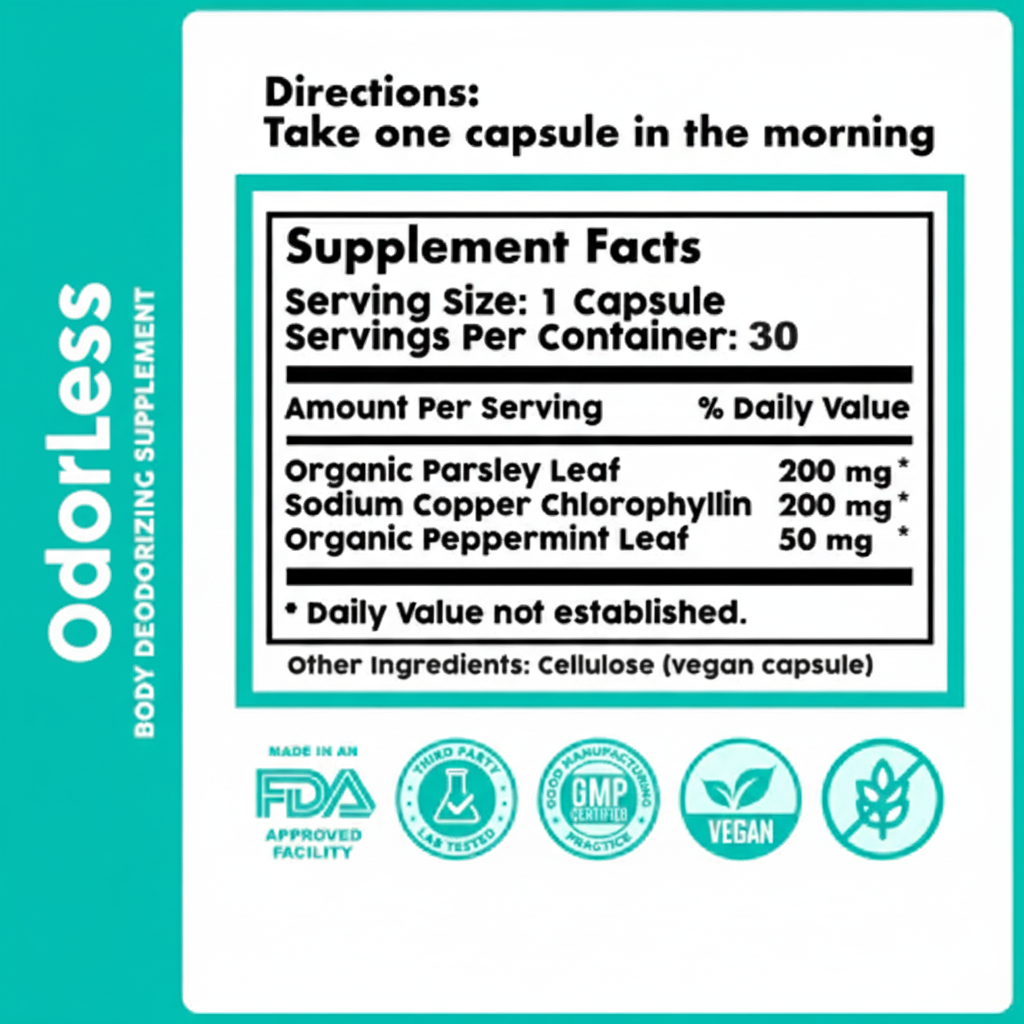 OdorLess™ - Total Body Deodorizer