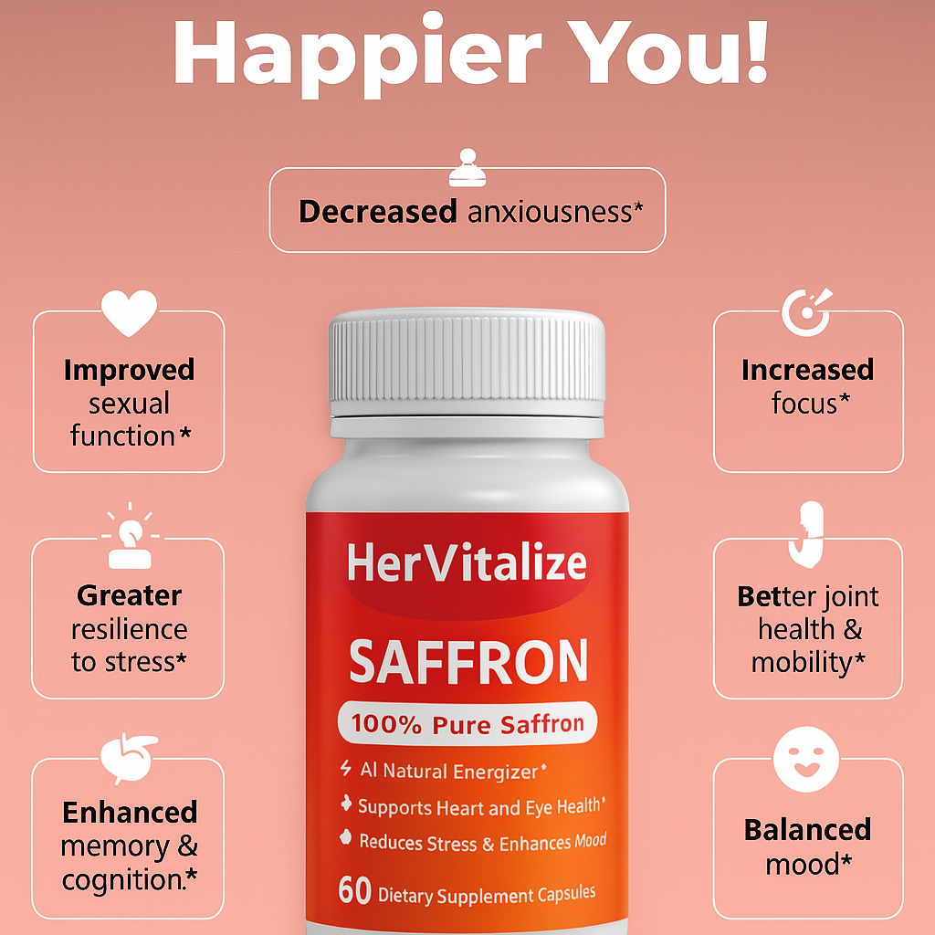 HerVitalize Saffron Bliss