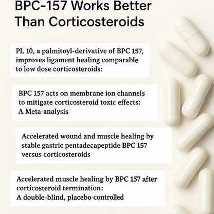 BPC-157 for Recovery & Muscle Growth by Healix Labs™